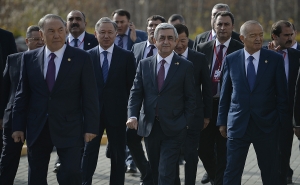 Президент Армении принял участие в заседании Совета глав государств СНГ
