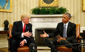 Трамп решил советоваться с Обамой во время своего президентства
