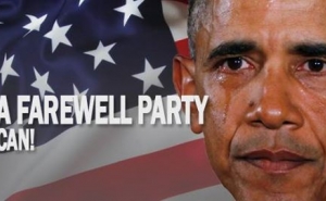 Obama Said Good-Bye to White House: His Farewell Party