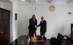 Artsakh Foreign Minister's Visit to South Ossetia