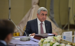 Выступление президента Армении на заседании Совета глав государств СНГ