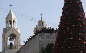 В Вифлееме потушили огни на рождественской елке из-за решения Трампа по Иерусалиму
