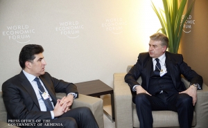 Премьер-министр Армении встретился с премьер-министром Иракского Курдистана