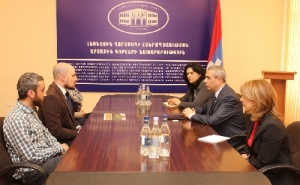 Artsakh Foreign Minister Received The HALO Trust Artsakh Program Manager