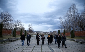 The Members of the Delegation of Lyon Visited Lyon Park in Yerevan