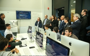  Lyon Delegation Visits TUMO Center for Creative Technologies in Yerevan 