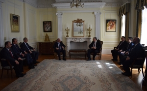  Artsakh President Visits Permanent Representation of Artsakh to USA 