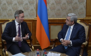  President Sargsyan Receives Minister of State Attached to the Minister for Europe and Foreign Affairs of France 