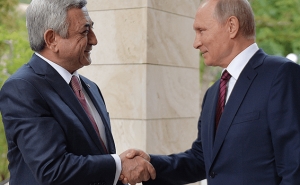  Vladimir Putin Congratulated Serzh Sargsyan 