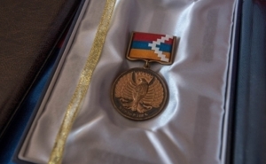  NKR Defense Army Serviceman Ruslan Manukyan Posthumously Awarded with the 