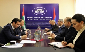 Встреча министра иностранных дел Арцаха и министра иностранных дел Абхазии