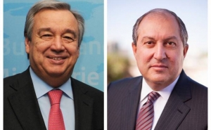  UN Chief Congratulates Armenian President on Assuming Office 