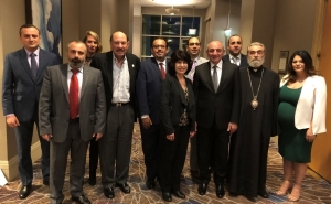 NKR President Bako Sahakyan Meets representatives of the Armenian Assembly of America Western Region