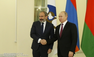  Путин: Москва и Ереван должны продолжить сотрудничать по линии ОДКБ 