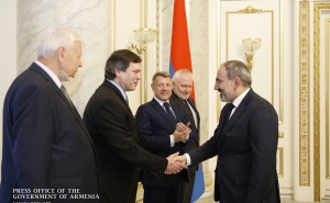  Nikol Pashinyan Receives OSCE Minsk Group Co-chairs
 