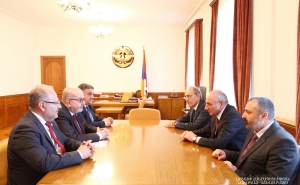  Президент Арцаха принял делегацию Армянского общего физкультурного союза 