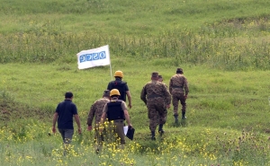  Состоялся  очередной мониторинг на армяно-азербайджанской границе 