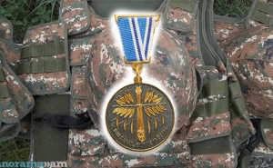 Artsakh's Defense Army Serviceman Artyom Khachatryan Posthumously Awarded with the "For Service in Battle" Medal