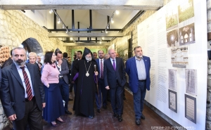  Президент Арцаха присутствовал на открытии армяно-иранского научно-культурного центра в Шуши (фотографии)
 