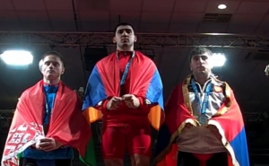 ЧЕ U-20: Штангист Карен Авагян - золотой медалист
 