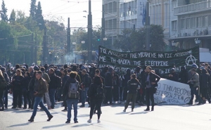  В Греции около 80 человек задержали за участие в беспорядках 