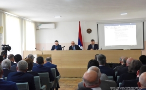 President of Artsakh Convened a Working Consultation in the Martouni Regional Center