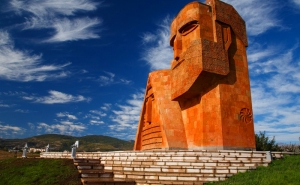 ''We and Our Mountains'' Monument - Symbol of the Kinship between Artsakh Soil and the Nation