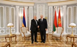  Армен Саркисян направил поздравительное послание Александру Лукашенко 