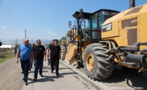  Президент Арцаха ознакомился с ходом работ по капитальному ремонту автомагистрали Степанакерт-Аскеран
 