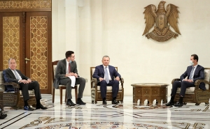  Лавров в ходе первого за восемь лет визита в Сирию встретился с Асадом

 