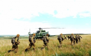  Разведчики и спецназ ЮВО выполнили в Армении десантирование в тыл условного противника 