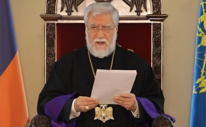  Catholicos of Cilicia Aram I Urges Armenia’s PM to Step Down
 