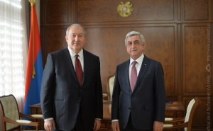  Armenia’s President Meets with Serzh Sargsyan 