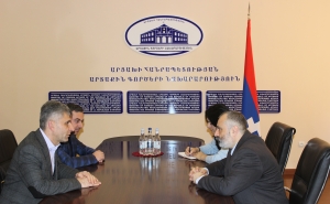  Foreign Minister of Artsakh Received Representatives of the ARF Dashnaktsutyun Supreme Body of Armenia and Central Committee of Artsakh 