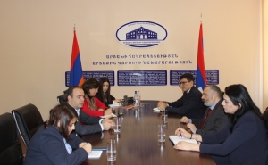  Глава МИД Арцаха встретился с главным комиссаром по делам диаспоры Республики Армения
 