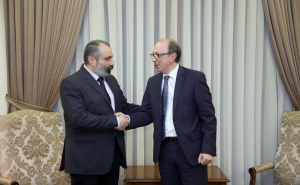  Встреча главы МИД Республики Арцах встретился с министром ИД Армении Ара Айвазяном 