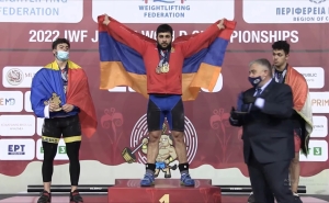 Молодежный ЧМ: Гарик Карапетян завоевал золотую медаль
