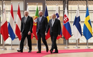  Բրյուսելում տեղի է ունեցել ՀՀ վարչապետի, Եվրոպական խորրհրդի նախագահի և Ադրբեջանի նախագահի եռակողմ հանդիպումը
 