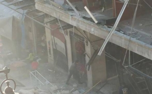 An Armenian Neighborhood Shelled in Aleppo