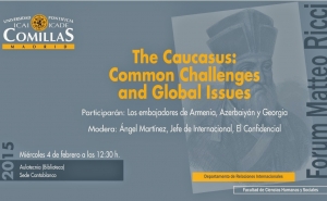 Discussion in Madrid called "Caucasus: Common Challenges and Global Issues"