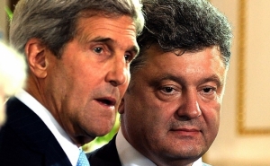 Kerry and Poroshenko Discussed the Situation in Donbass