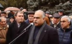 Митинг на площади Свобода в Ереване