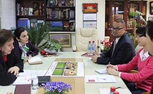 US Peace Corps Delegation visit the RA Ministry of Diaspora