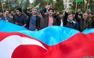 People in Azerbaijan Protest Against the Authorities