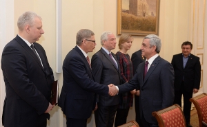 Նախագահն ընդունել է մի շարք առաջատար լրատվամիջոցների ղեկավար կազմի ներկայացուցիչների
