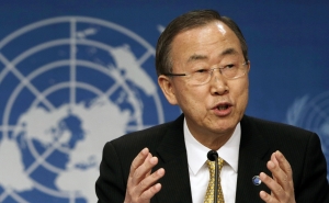 Ban Ki-moon: Netanyahu Should Renew Its Commitment to Two-State Solution
