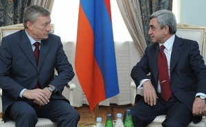 Սերժ Սարգսյանն ընդունել է ՀԱՊԿ գլխավոր քարտուղարին