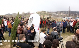 Ցեղասպանության 100-րդ տարելիցին նվիրված պուրակ է բացվել Բերձորում
