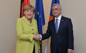 President Sargsyan Met with Merkel