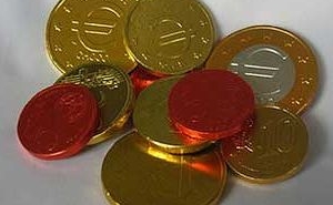Министр финансов Германии решил угостить греческого коллегу шоколадными евро